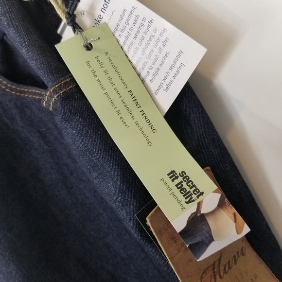 A Pea In The Pod X Mavi Secret Fit Belly Denim Jeans Pants WL L32 -new - Picture 6 of 15